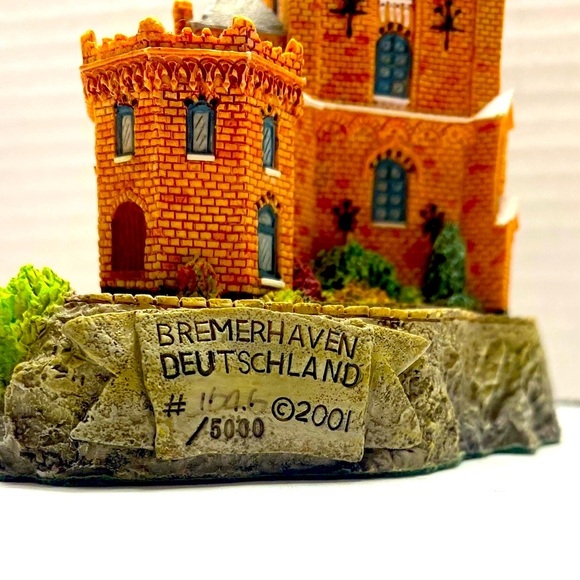 Bremerhaven Germany Castle by B Younger 2002 signed number 264 Harbor Lights - Picture 1 of 15